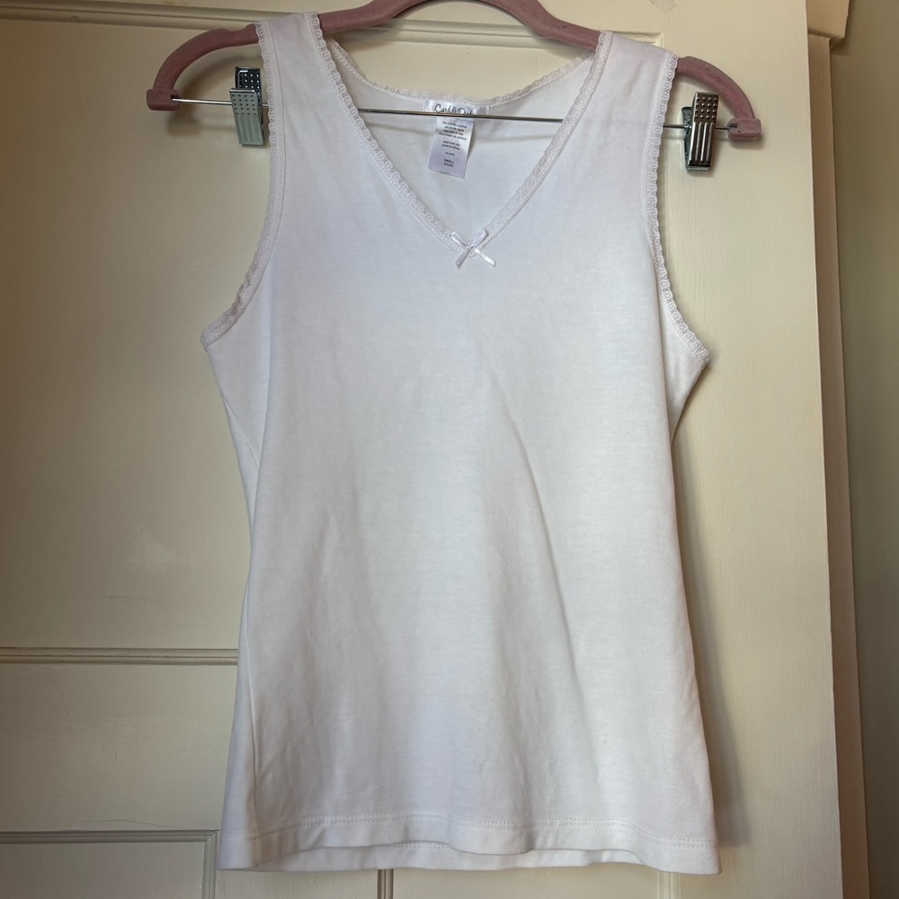 Vintage White Tank